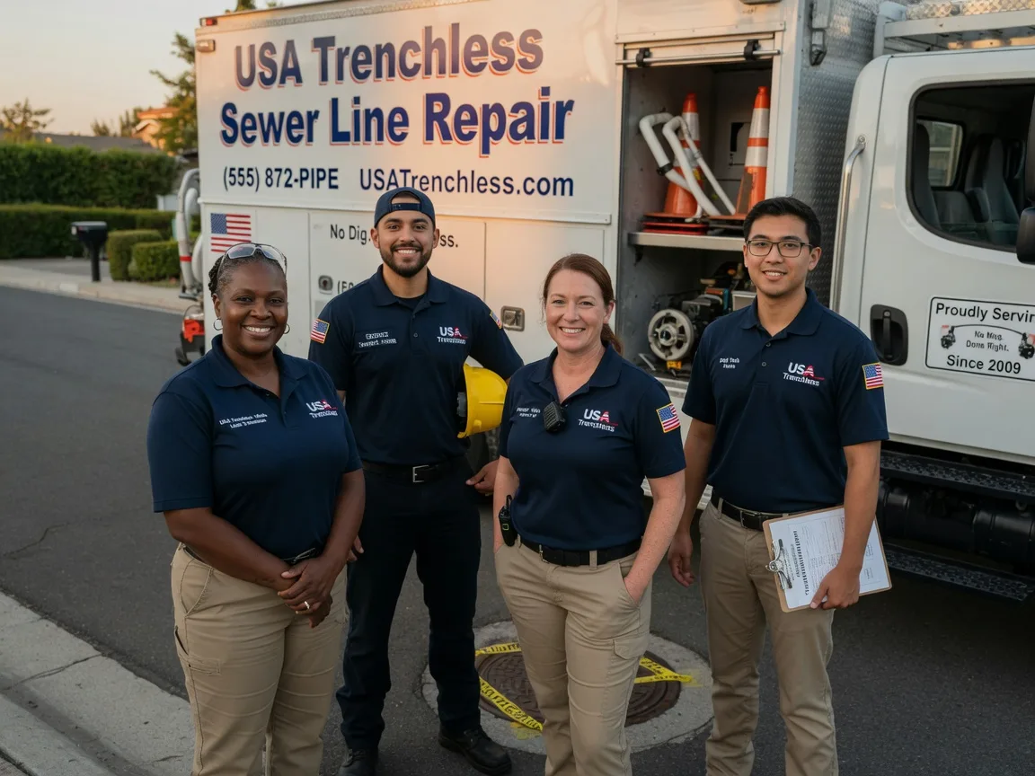 Sewer Line Repair company in Forestville, MI